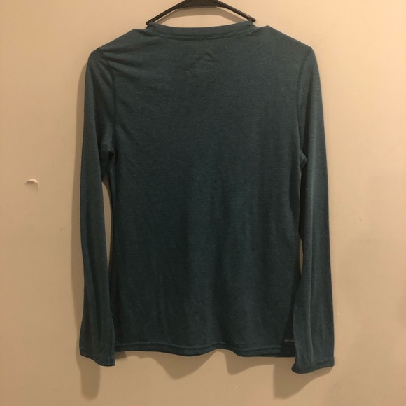 Adidas Climalite ultimate tee long sleeve green - Picture 7 of 8